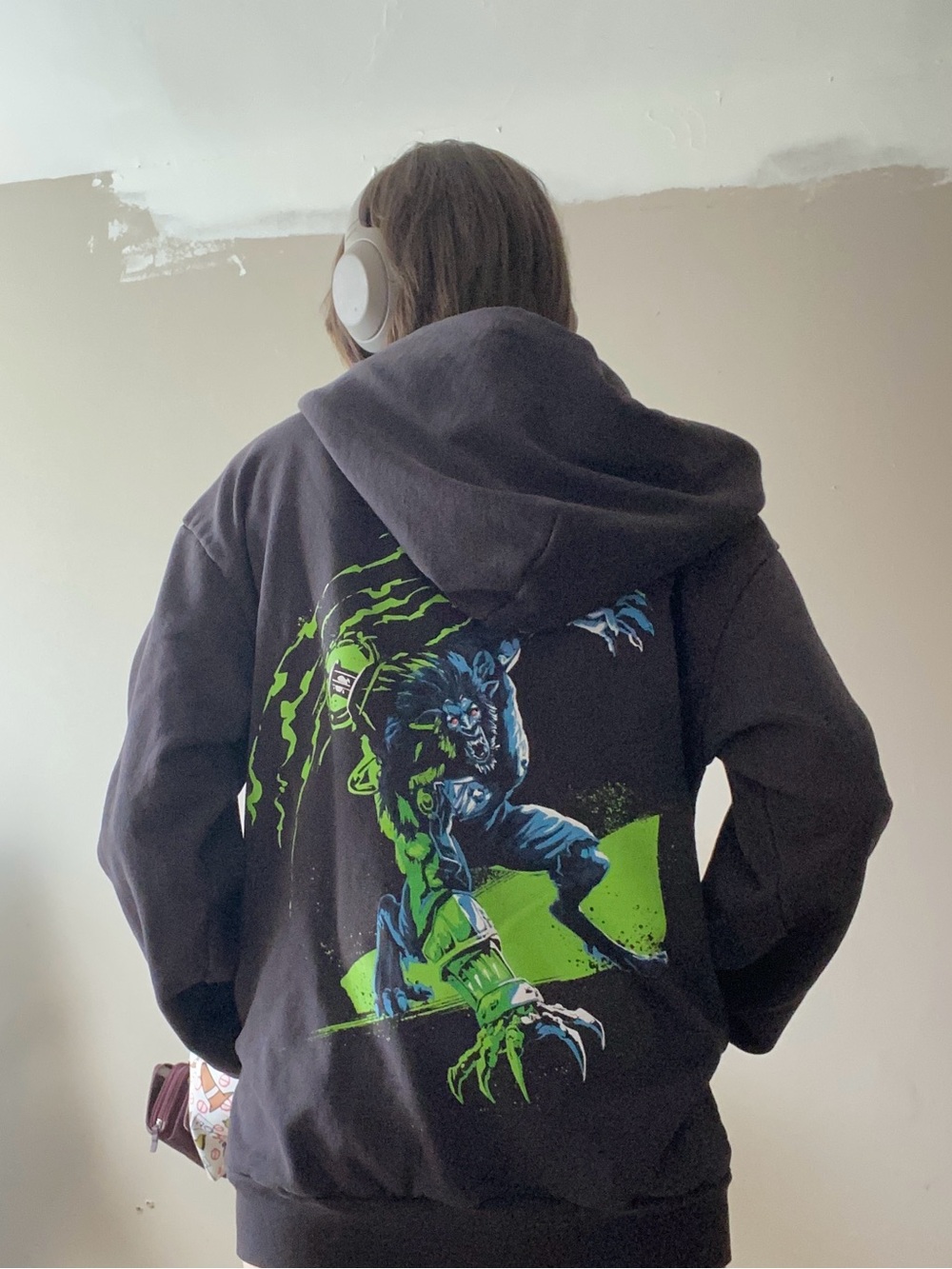 Arcane Warwick Black Zip-Up Hoodie
